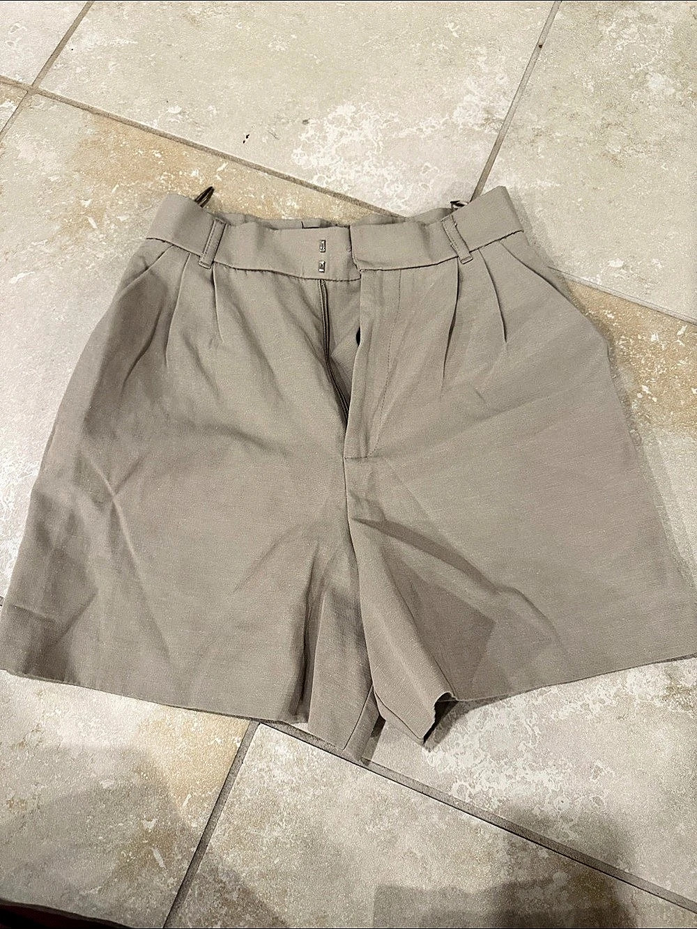 Zara Bermuda Shorts in Gray Like New